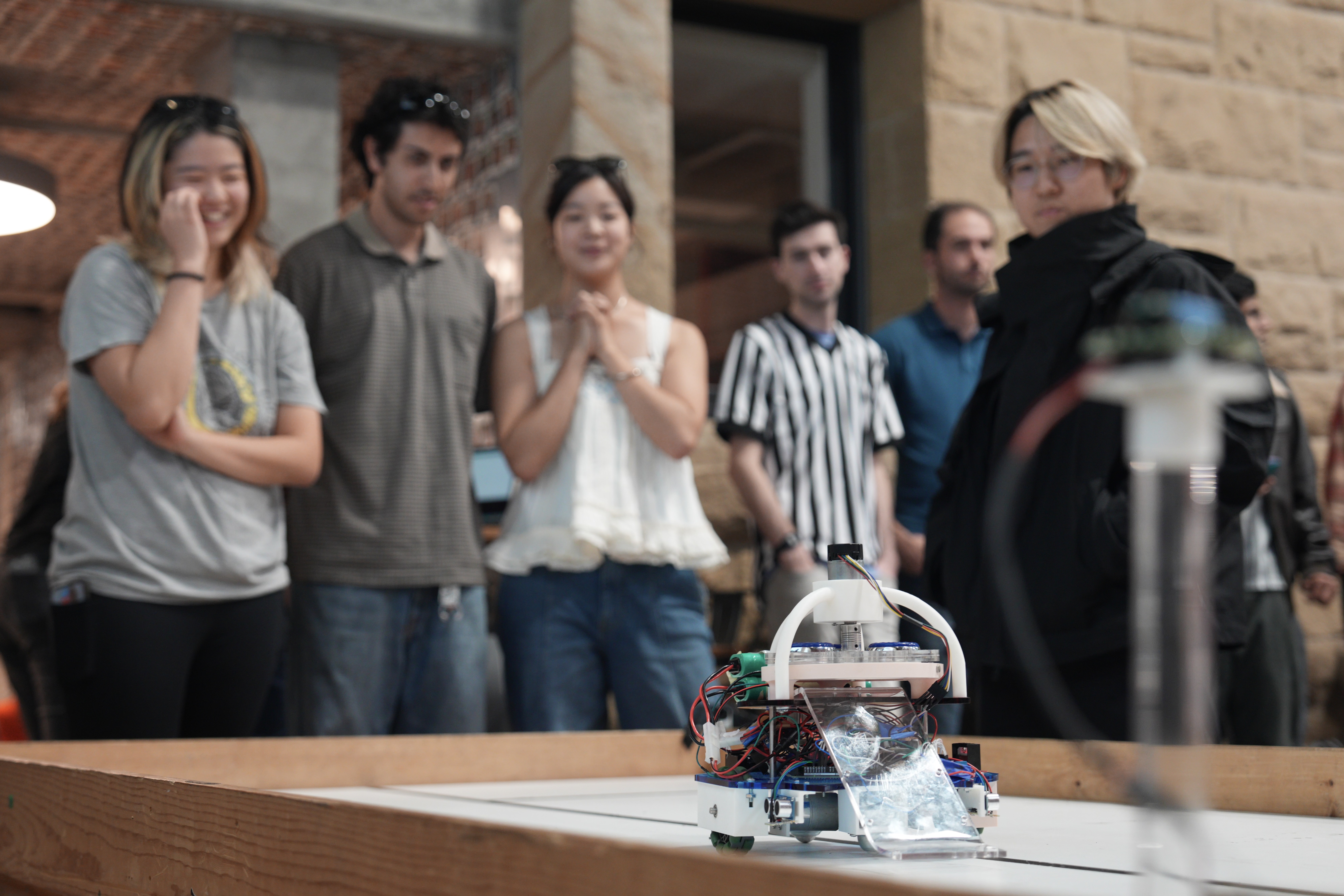 Turty Droid on the competition field